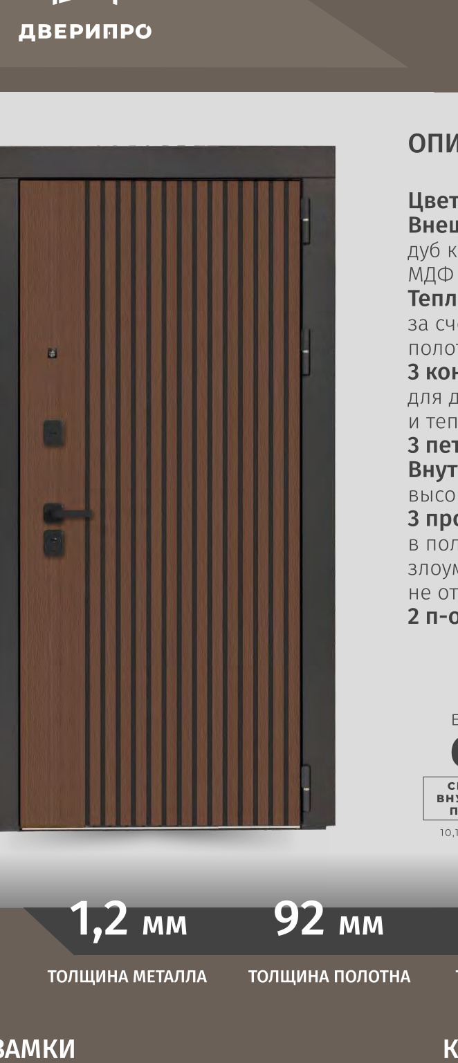 картинка ДВЕРИПРО 3KL-1106 - МосДвери24