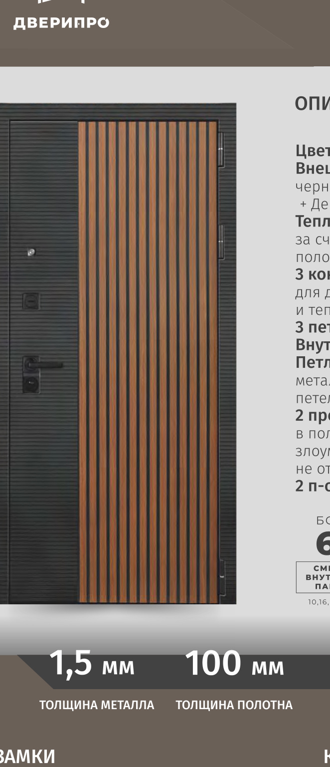 картинка ДВЕРИПРО L 48 - МосДвери24