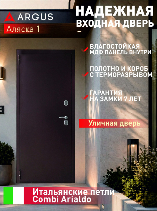 Аргус Аляска 1 Уличная дверь