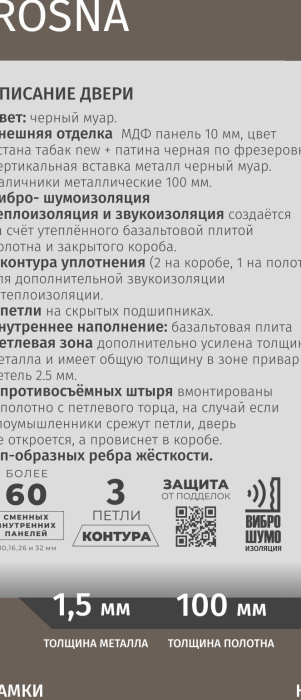 ДВЕРИПРО ROSNA